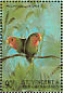 Rosy-faced Lovebird Agapornis roseicollis  1998 Birds of the world Sheet