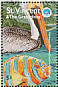 Brown Pelican Pelecanus occidentalis  1998 International year of the ocean 9v sheet