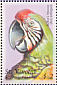 Great Green Macaw Ara ambiguus  2000 The wonderful world of birds Sheet