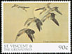 Greater White-fronted Goose Anser albifrons  2001 Japanese paintings 10v set