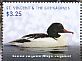 Common Merganser Mergus merganser  2015 Ducks of the Caribbean Sheet