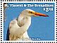 Great Egret Ardea alba  2015 Birds Sheet