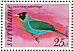 Green Honeycreeper Chlorophanes spiza  1977 Amphilex 77 Sheet with 2 of each