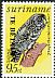 Black-banded Owl Strix huhula  1987 Overprint TE BETALEN 