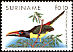 Green Aracari Pteroglossus viridis  1991 Birds 