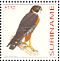 Orange-breasted Falcon Falco deiroleucus  2003 Birds Sheet
