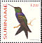 Fork-tailed Woodnymph Thalurania furcata  2003 Birds Sheet