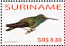 Glittering-throated Emerald Chionomesa fimbriata  2006 Birds Sheet