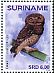 Albertine Owlet Glaucidium albertinum  2018 Owls 2x12v sheet