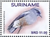 Swallow-winged Puffbird Chelidoptera tenebrosa  2021 Birds 2x12v sheet