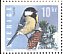 Great Tit Parus major  2004 Winter birds Booklet