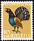 Western Capercaillie Tetrao urogallus  1968 Pro Juventute 