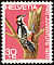 Great Spotted Woodpecker Dendrocopos major  1970 Pro Juventute 