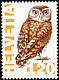 Little Owl Athene noctua  1995 Endangered animals 4v set