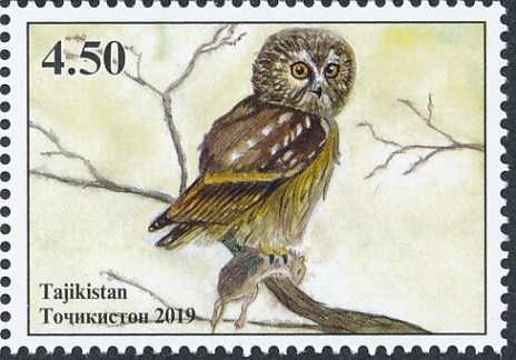 Birds on stamps: Tajikistan Text only, with links to images