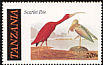 Scarlet Ibis Eudocimus ruber  1986 Audubon 