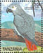 Grey Parrot Psittacus erithacus  1989 Birds Sheet