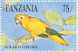 Golden Parakeet Guaruba guarouba  1991 Pet birds Sheet