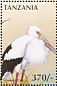 Maguari Stork Ciconia maguari  1997 Birds of the world Sheet
