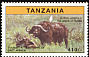 Western Cattle Egret Bubulcus ibis  1997 Tourist attractions of East Africa 4v set