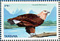 Pallas's Fish Eagle Haliaeetus leucoryphus  1998 Eagles of the world Sheet