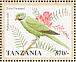Echo Parakeet Psittacula eques  1998 Fauna and flora of the world 6v sheet