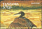 Black Heron Egretta ardesiaca  1999 Birds of the world Sheet