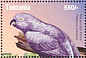 Grey Parrot Psittacus erithacus  2004 Birds Sheet