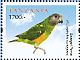 Senegal Parrot Poicephalus senegalus  2012 Birds of Africa Sheet