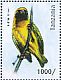 Lesser Masked Weaver Ploceus intermedius  2012 Birds of Tanzania Sheet