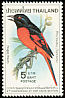 Scarlet Minivet Pericrocotus speciosus  1980 Bird preservation 