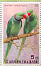 Alexandrine Parakeet Psittacula eupatria  2001 HONG KONG 01 Sheet