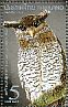 Barred Eagle-Owl Bubo sumatranus  2013 Owls Sheet