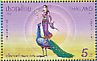 Indian Peafowl Pavo cristatus  2016 Songkran festival 8v sheet