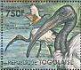 African Sacred Ibis Threskiornis aethiopicus  2011 Wetlands of Africa 4v sheet