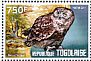 Spotted Eagle-Owl Bubo africanus  2014 Owls Sheet
