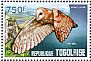 Western Barn Owl Tyto alba  2014 Owls Sheet