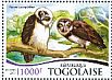 Spectacled Owl Pulsatrix perspicillata  2015 Owls Sheet