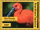 Scarlet Ibis Eudocimus ruber  2014 Birds of Africa Sheet