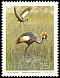 Grey Crowned Crane Balearica regulorum  1991 Endangered birds 