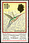 Green Hermit Phaethornis guy  1969 Definitives 