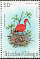 Scarlet Ibis Eudocimus ruber  1980 Scarlet Ibis Strip