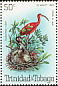 Scarlet Ibis Eudocimus ruber  1980 Scarlet Ibis Strip