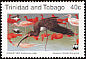 Scarlet Ibis Eudocimus ruber  1990 WWF 