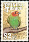 Bay-headed Tanager Tangara gyrola  1990 Birds Script wmk