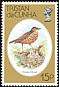 Tristan Thrush Turdus eremita  1979 Wildlife conservation 4v set