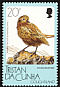 Gough Finch Rowettia goughensis  1989 Fauna of Gough Island 5v set