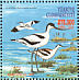 Pied Avocet Recurvirostra avosetta  2000 World environment day Sheet