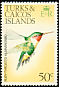 Ruby-throated Hummingbird Archilochus colubris  1973 Birds wmk sideways