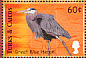 Great Blue Heron Ardea herodias  2000 Birds of the Caribbean Sheet